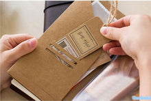 Stillettoo Brand presents Retro Traveler's Notebook Diary Journal  Handmade 100% leather, two sizes