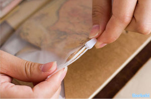 Stillettoo Brand presents Retro Traveler's Notebook Diary Journal  Handmade 100% leather, two sizes