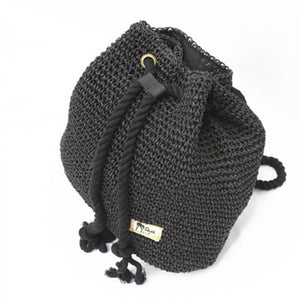Summer Straw Bag Women Backpack