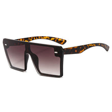 Square Oversized Sunglasses for Women Retro Big Frame UV400
