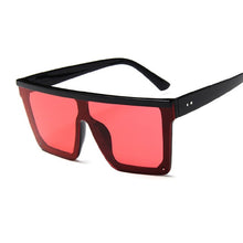 New Black Square Sunglasse Big Frame
