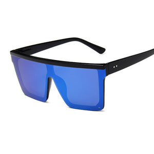 New Black Square Sunglasse Big Frame