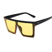 New Black Square Sunglasse Big Frame
