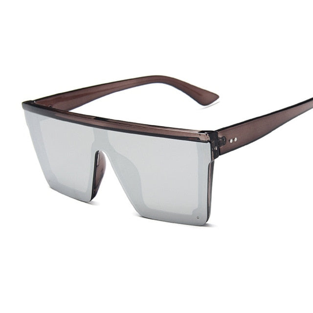 New Black Square Sunglasse Big Frame