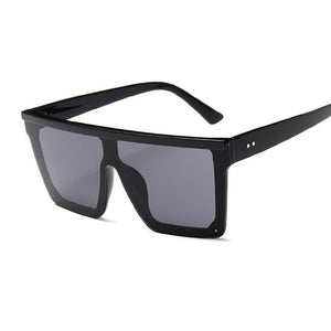 New Black Square Sunglasse Big Frame