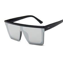 New Black Square Sunglasse Big Frame