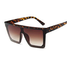 New Black Square Sunglasse Big Frame