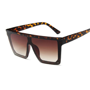 New Black Square Sunglasse Big Frame