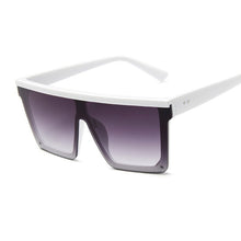 New Black Square Sunglasse Big Frame
