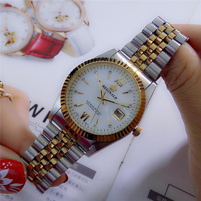 Dress Style Business Watch Steel Wristband Quartz Watch