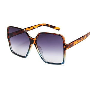 Black Square Oversized Sunglasses