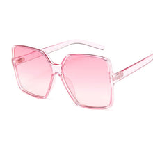Black Square Oversized Sunglasses