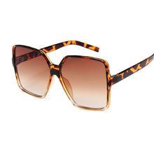 Black Square Oversized Sunglasses