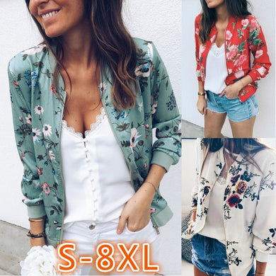 Women Floral Jacket 2021