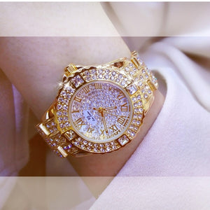 Women's Diamond Gold Watch