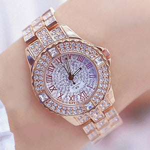 Women's Diamond Gold Watch