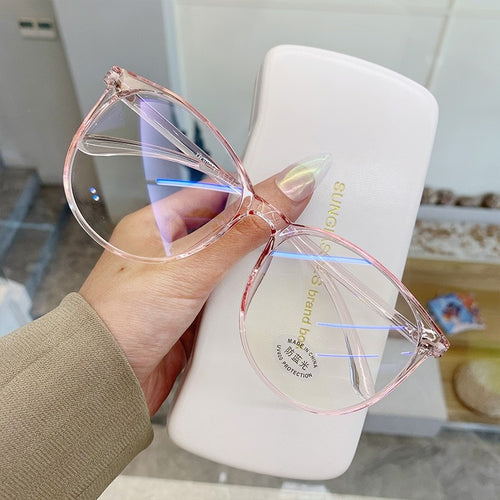 Transparent Computer Glasses Frame for Women