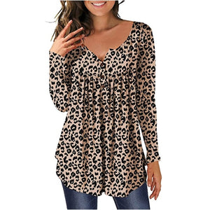 Floral Printed Tunic Shirt