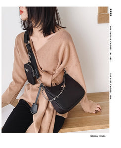 Women 3-in-1 Messenger Handbag