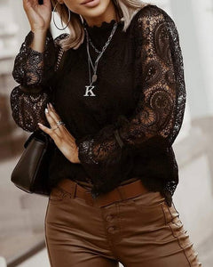 Women Elegant Embroidery Blouse