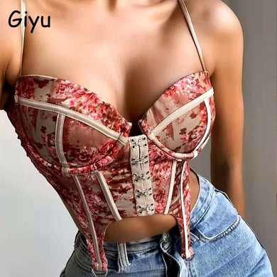 Vintage Floral Print Camisole