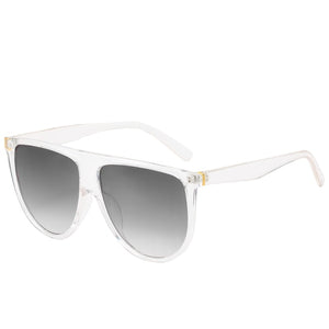 Flat Top Oversized Women Sunglasses UV400 Eyewear
