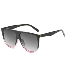 Flat Top Oversized Women Sunglasses UV400 Eyewear