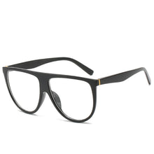 Flat Top Oversized Women Sunglasses UV400 Eyewear