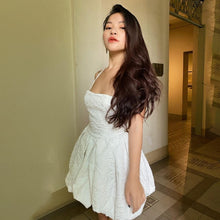 Dress Women Sexy Lace-Up Texture  Backless