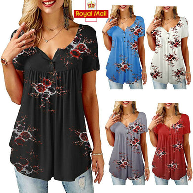 Sexy Fashion Women Summer Casual Floral