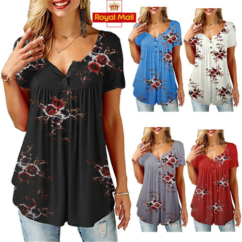 Sexy Fashion Women Summer Casual Floral