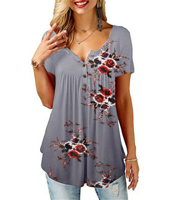 Sexy Fashion Women Summer Casual Floral