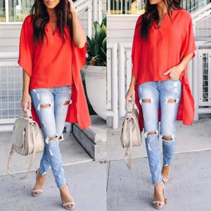 Hot 2021 Women Blouse Summer Elegant