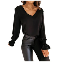 Blouse 2021 Casual Fashion V-neck
