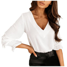 Blouse 2021 Casual Fashion V-neck