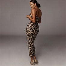Women Fashion Leopard Sleeveless