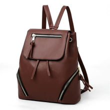 2021 Women's PU leather backpack