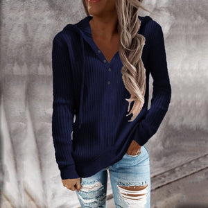 Winter Loose Knit Open Neck Long Sleeve Sweater