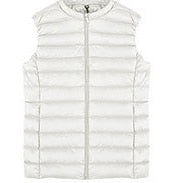 2017 winter women's jacket 90% real white duck down, sleeveless