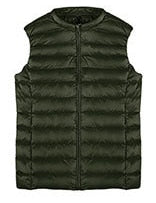 2017 winter women's jacket 90% real white duck down, sleeveless