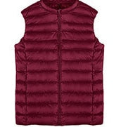 2017 winter women's jacket 90% real white duck down, sleeveless