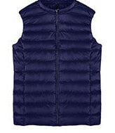 2017 winter women's jacket 90% real white duck down, sleeveless