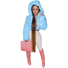 S-2XL Hooded Coat Women 2021 Winter Top Fashion Pink FAUX Fur Coat "Elegant"