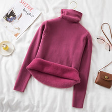 Winter Warm Women Pullover Sweater Fashion Thick Long Sleeve
