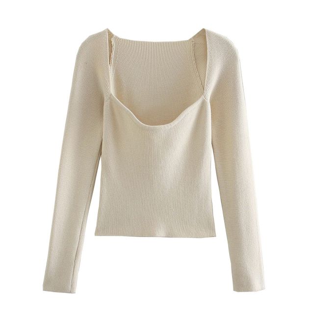 2021 new women's knitting sweater