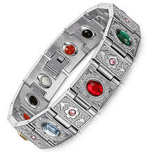 Stainless Steel Bio Energy Bracelet Health Magnetic