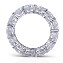 925 Sterling Silver Eternity ring 6mm 5A Zircon